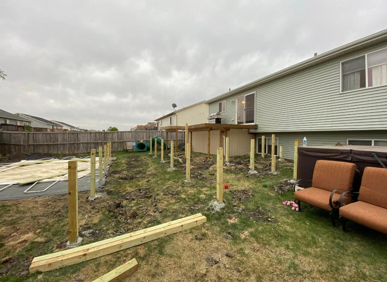 Multi Level Entertainment Deck - Image 2